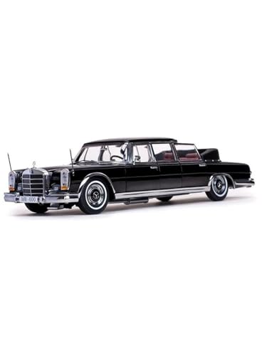 Druckgussfahrzeuge Motorfahrzeuge 1:18 for Benz 600 Landaulet 1966, Druckguss-Zinklegierungs-Automodell, Geeignet for Die Sammlung Fertiges Modellauto von PIPJLCGE