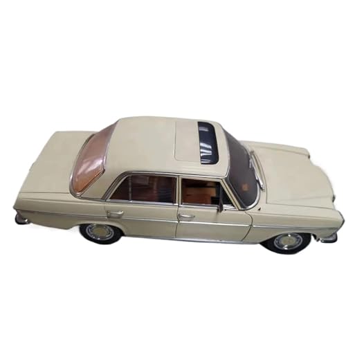 Druckgussfahrzeuge Motorfahrzeuge 1:18 for Benz W114 Miniatur-Autodekorationsmodell Aus Zinklegierung, Geeignet for Sammeln Und Ausstellen Fertiges Modellauto(Beige) von PIPJLCGE