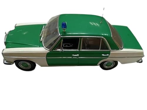 Druckgussfahrzeuge Motorfahrzeuge 1:18 for Benz W114 Miniatur-Autodekorationsmodell Aus Zinklegierung, Geeignet for Sammeln Und Ausstellen Fertiges Modellauto(Green) von PIPJLCGE