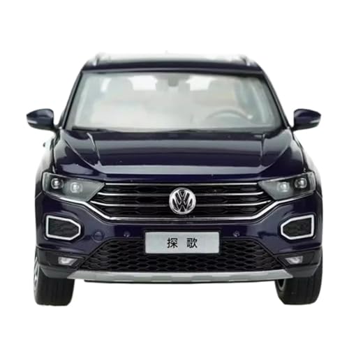 Druckgussfahrzeuge Motorfahrzeuge 1:18 for FAW VW T-ROC 280STI 2018, Druckguss-Automodell Aus Zinklegierung, Geeignet for Sammlung Und Ausstellung Fertiges Modellauto(Purple) von PIPJLCGE