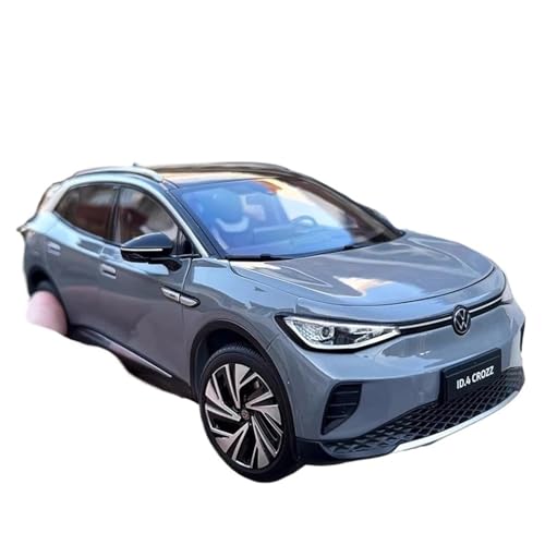 Druckgussfahrzeuge Motorfahrzeuge 1:18 for FAW Volkswagen Id.4 Id4 Id 4 Crozz SUV Maßstab Zinklegierung Druckguss Automodell Geeignet Fertiges Modellauto(Blue) von PIPJLCGE