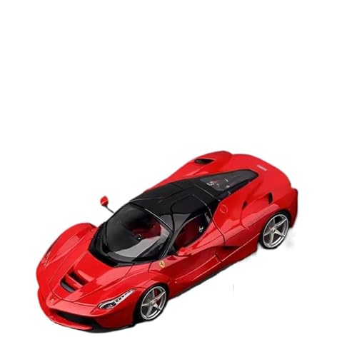 Druckgussfahrzeuge Motorfahrzeuge 1:18 for Ferrari Laferrari Elites Sportwagen, Zinklegierung, Autodekorationsmodell, Geeignet for Die Sammlung Fertiges Modellauto(Red) von PIPJLCGE