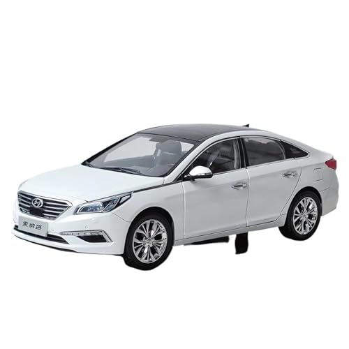 Druckgussfahrzeuge Motorfahrzeuge 1:18 for Hyundai 9 Generation Sonata Scale Zinklegierung Druckguss-Automodell Geeignet for die Sammlungsausstellung Fertiges Modellauto von PIPJLCGE