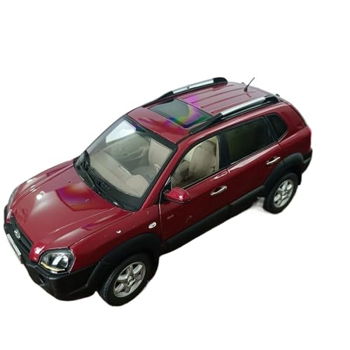 Druckgussfahrzeuge Motorfahrzeuge 1:18 for Hyundai Tucson Altes SUV-Automodell Aus Druckguss-Zinklegierung, Geeignet for Sammlung Und Ausstellung Fertiges Modellauto(Red) von PIPJLCGE