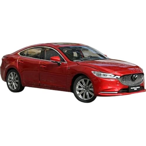 Druckgussfahrzeuge Motorfahrzeuge 1:18 for Mazda ATENZA 2019. Automodell Aus Zinklegierung Im Druckgussmaßstab, Geeignet for Sammeln Und Ausstellen Fertiges Modellauto(Red) von PIPJLCGE