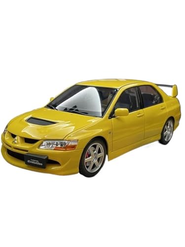 Druckgussfahrzeuge Motorfahrzeuge 1:18 for Mitsubishi EVO 8. Generation, Druckguss-Zinklegierungs-Automodell, Geeignet for Die Sammlung Fertiges Modellauto von PIPJLCGE