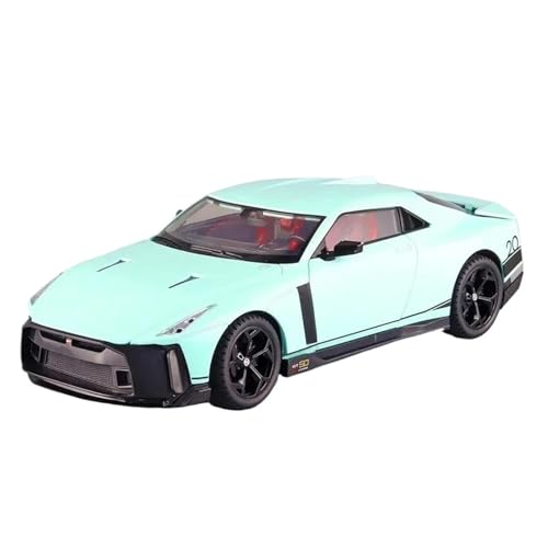 Druckgussfahrzeuge Motorfahrzeuge 1:18 for Nissan GTR50, Miniatur-Modellauto, Statische Legierung, Druckguss, Ornamente, Display-Dekorationen Fertiges Modellauto(Green) von PIPJLCGE