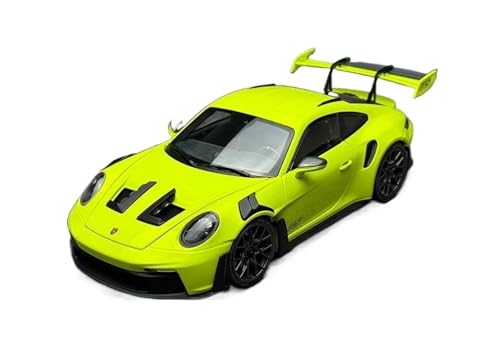 Druckgussfahrzeuge Motorfahrzeuge 1:18 for Porsche 911(992) GT3 RS 2024 Miniaturautomodell Aus Zinklegierung, Geeignet for Die Sammlung Fertiges Modellauto(C) von PIPJLCGE