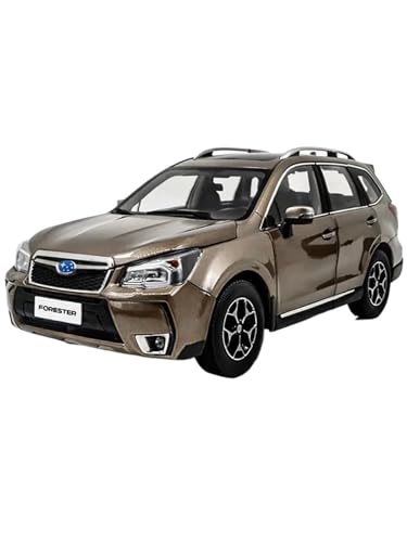 Druckgussfahrzeuge Motorfahrzeuge 1:18 for Subaru Forester XT 2015 Miniaturmaßstab Aus Zinklegierung, Automodell, Geeignet for Die Sammlung Fertiges Modellauto(Brass) von PIPJLCGE