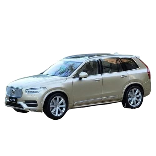 Druckgussfahrzeuge Motorfahrzeuge 1:18 for Volvos XC90 SUV Miniatur-Autodekorationsmodell Aus Zinklegierung, Geeignet for Sammeln Und Ausstellen Fertiges Modellauto(Silver) von PIPJLCGE