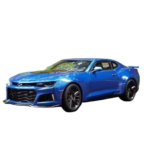 Druckgussfahrzeuge Motorfahrzeuge 1:24 Miniatur-Automodell Aus Druckgusslegierung, Geeignet for Sammlung Und Ausstellung for Chevrolet Camaro ZL1 Fertiges Modellauto(Blue) von PIPJLCGE