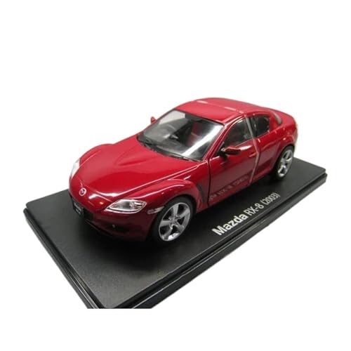 Druckgussfahrzeuge Motorfahrzeuge 1:24 Miniatur-Automodell Aus Druckgusslegierung, Geeignet for Sammlung Und Ausstellung for Mazda RX-8 2003 Fertiges Modellauto von PIPJLCGE