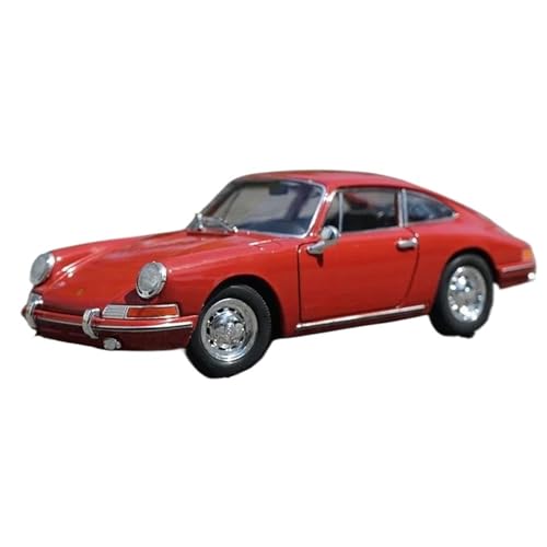 Druckgussfahrzeuge Motorfahrzeuge 1:24 Miniatur-Automodell Aus Druckgusslegierung, Geeignet for Sammlung Und Ausstellung for Porsche 911 1964 Fertiges Modellauto(Red) von PIPJLCGE