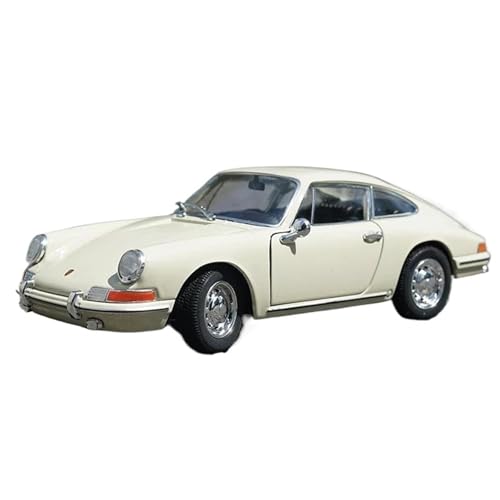 Druckgussfahrzeuge Motorfahrzeuge 1:24 Miniatur-Automodell Aus Druckgusslegierung, Geeignet for Sammlung Und Ausstellung for Porsche 911 1964 Fertiges Modellauto(White) von PIPJLCGE