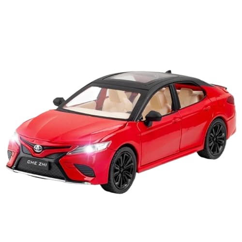 Druckgussfahrzeuge Motorfahrzeuge 1:24 Miniatur-Automodell Aus Druckgusslegierung, Geeignet for Sammlung Und Ausstellung for Toyota Camry Fertiges Modellauto(Red) von PIPJLCGE