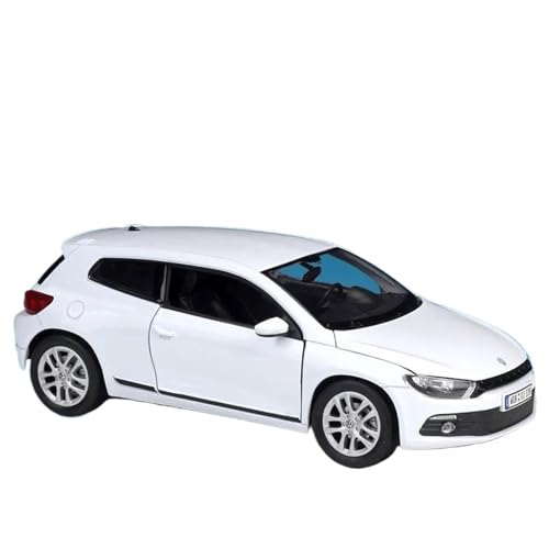 Druckgussfahrzeuge Motorfahrzeuge 1:24 Miniatur-Automodell Aus Druckgusslegierung, Geeignet for Sammlung Und Ausstellung for Volkswagen Scirocco Fertiges Modellauto(White) von PIPJLCGE