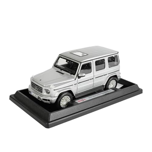 Druckgussfahrzeuge Motorfahrzeuge 1:24 Simulationsautomodell Aus Zinkdruckguss, Geeignet for Die Sammlung, for Mercedes-Benz G-Klasse G500 2019 Fertiges Modellauto(White) von PIPJLCGE