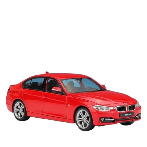 Druckgussfahrzeuge Motorfahrzeuge 1:24 Simulationsautomodell Aus Zinkdruckguss, Geeignet for Sammlung Und Ausstellung for BMW 3er 335i Fertiges Modellauto(Red) von PIPJLCGE