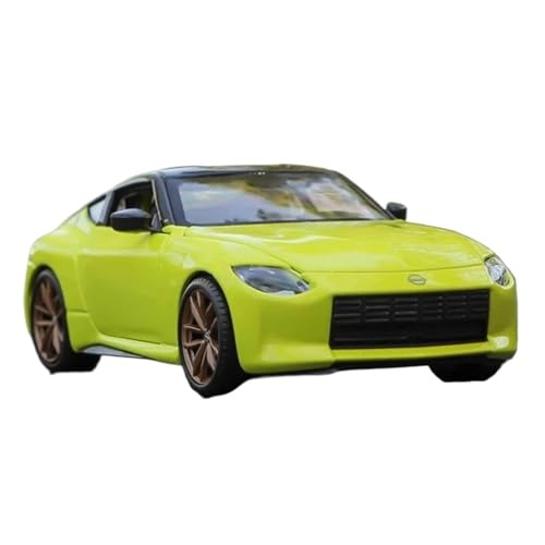 Druckgussfahrzeuge Motorfahrzeuge 1:24 Simulationsautomodell Aus Zinkdruckgusslegierung, Geeignet for Die Sammlungsanzeige for Nissan Z 2023 Fertiges Modellauto(Green) von PIPJLCGE