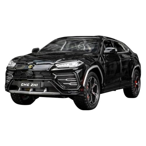 Druckgussfahrzeuge Motorfahrzeuge 1:24 Simulationsautomodell Aus Zinkdruckgusslegierung, Geeignet for Die Sammlungsausstellung for Lamborghini Urus Fertiges Modellauto(Black) von PIPJLCGE