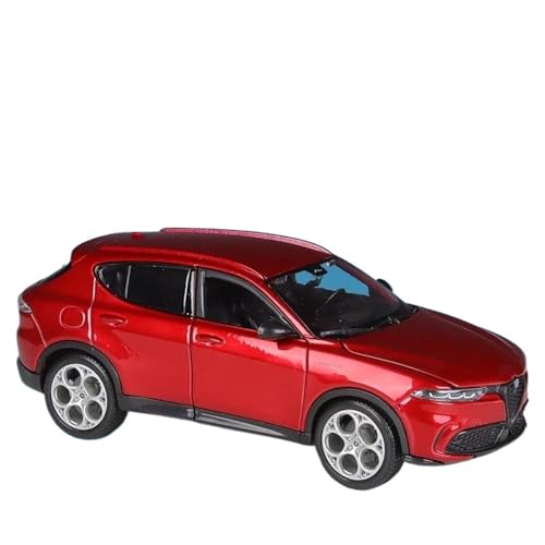 Druckgussfahrzeuge Motorfahrzeuge 1:24 Simulationsautomodell Aus Zinkdruckgusslegierung, Geeignet for Sammlung Und Ausstellung for Alfa Romeo Tonale SUV Fertiges Modellauto(Red) von PIPJLCGE