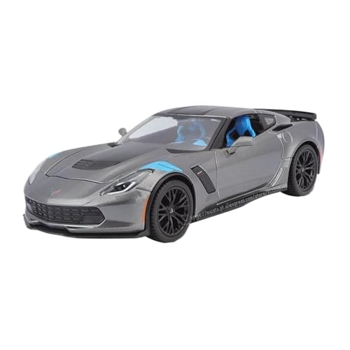 Druckgussfahrzeuge Motorfahrzeuge 1:24 for 2017 Corvette Scale Miniatur-Automodell Aus Druckgusslegierung, Geeignet for Sammlung, Ausstellung, Geschenk Fertiges Modellauto von PIPJLCGE