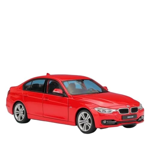 Druckgussfahrzeuge Motorfahrzeuge 1:24 for BMW 3er 335. Miniaturautomodell Aus Zinklegierung, Geeignet for Die Ausstellung In Der Sammlung Fertiges Modellauto(Red) von PIPJLCGE