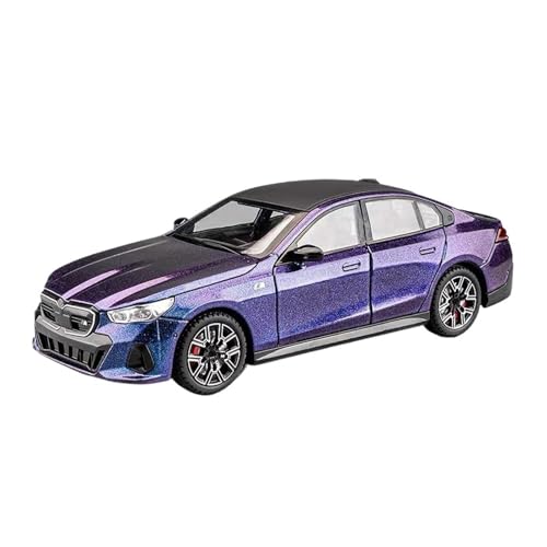 Druckgussfahrzeuge Motorfahrzeuge 1:24 for BMW I5 M60 Die M6 Im Druckguss-Legierung Simulation Modellauto Mit Sound- Und Lichtsammlung Fertiges Modellauto(Purple) von PIPJLCGE