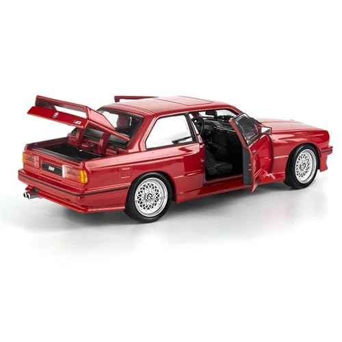 Druckgussfahrzeuge Motorfahrzeuge 1:24 for BMW M3 (E30) 1988 Legierung Modell Auto Luxus Fahrzeug Diecast Auto Modell Klassische Sammlung Fertiges Modellauto(A) von PIPJLCGE