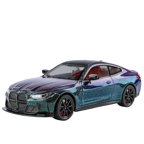 Druckgussfahrzeuge Motorfahrzeuge 1:24 for BMW The M4 IM Maßstabsgetreues Druckgussautomodell Aus Metalllegierung, Geeignet for Die Sammlungsausstellung Fertiges Modellauto(A) von PIPJLCGE