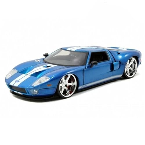 Druckgussfahrzeuge Motorfahrzeuge 1:24 for Ford GT Sportwagen. Miniaturautomodell Aus Zinklegierung, Geeignet for Die Sammlungsausstellung Fertiges Modellauto(Black) von PIPJLCGE