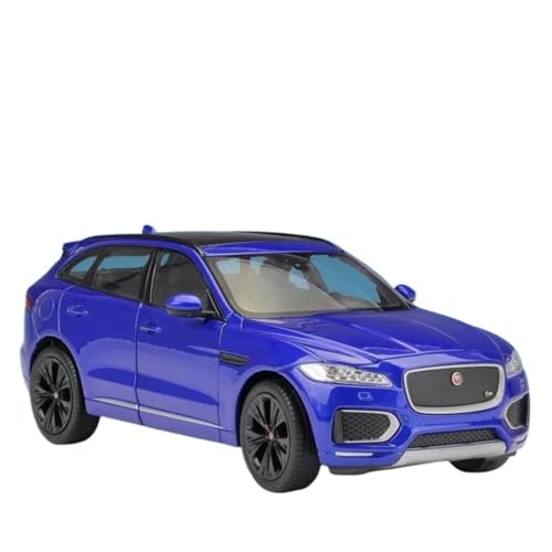 Druckgussfahrzeuge Motorfahrzeuge 1:24 for Jaguar F-Pace SUV Druckguss Legierung Auto Modell Reibung Power Metall Modell Auto Geschenk Sammlung Display Fertiges Modellauto(Size:Blue) von PIPJLCGE