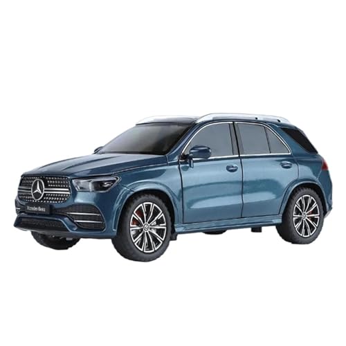 Druckgussfahrzeuge Motorfahrzeuge 1:24 for Mercedes-Benz GLE 350 300 450 Druckguss-Legierung Simulation Modellauto Mit Sound- Und Lichtsammlung Fertiges Modellauto(Blue) von PIPJLCGE