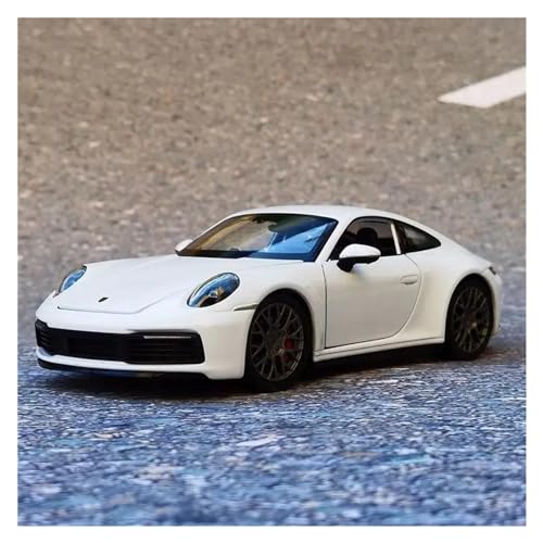 Druckgussfahrzeuge Motorfahrzeuge 1:24 for Porsche 911 Carrera 4S Coupe Legierung Supercar Legierung Simulation Simulation Replik Auto Modell Fahrzeug Top Sammlerstücke Fertiges Modellauto (Size : Wh von PIPJLCGE