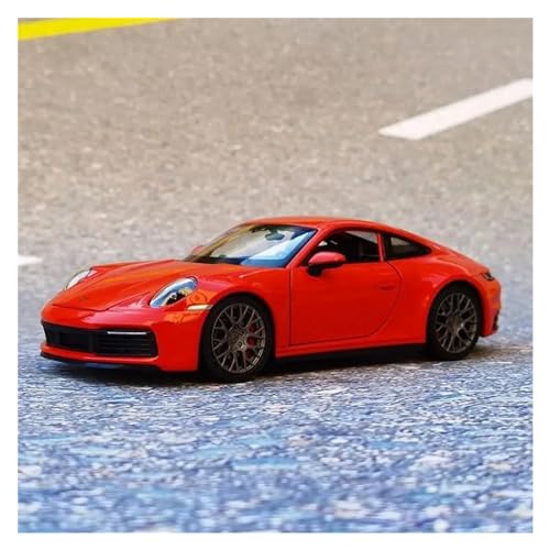 Druckgussfahrzeuge Motorfahrzeuge 1:24 for Porsche 911 Carrera 4S Coupe Legierung Supercar Legierung Simulation Simulation Replik Auto Modell Fahrzeug Top Sammlerstücke Fertiges Modellauto (Size : Re von PIPJLCGE