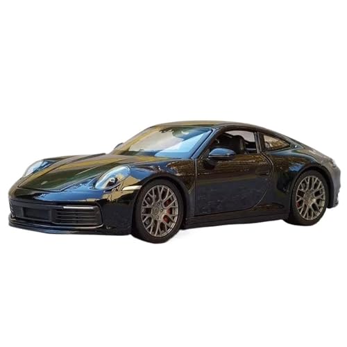 Druckgussfahrzeuge Motorfahrzeuge 1:24 for Porsche 911 Carrera 4S Coupé Simulationsmodellauto Zinklegierungs-Druckguss-Modellfahrzeuganzeige Fertiges Modellauto (Size : Black) von PIPJLCGE