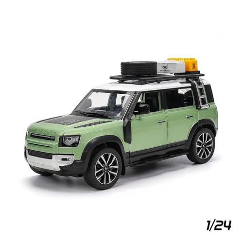 Druckgussfahrzeuge Motorfahrzeuge 1:24 for Range Rover Maßstabsgetreues Automodell Aus Zinkdruckguss, Geeignet for Sammeln Und Ausstellen Fertiges Modellauto(Green) von PIPJLCGE