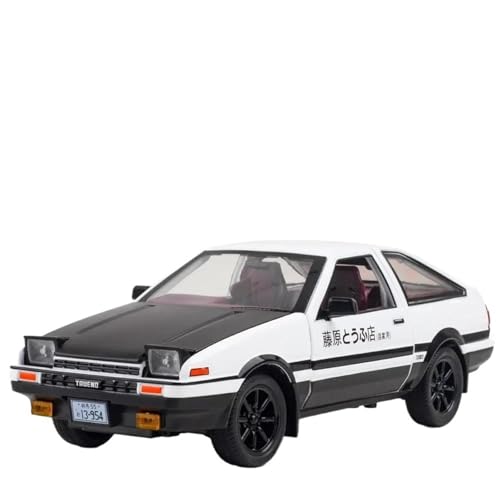 Druckgussfahrzeuge Motorfahrzeuge 1:24 for Toyota Trueno AE86 Automodell Aus Druckguss-Zinklegierung, Geeignet for Sammlung Und Ausstellung Fertiges Modellauto(Black) von PIPJLCGE