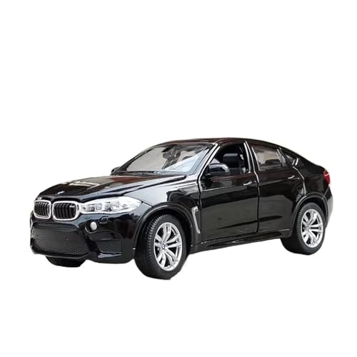 Druckgussfahrzeuge Motorfahrzeuge Miniatur-Automodell Aus Druckgusslegierung Im Maßstab 1:24 for BMW X6M Fertiges Modellauto(Black) von PIPJLCGE