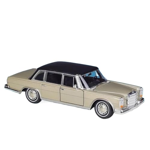 Druckgussfahrzeuge Motorfahrzeuge Miniatur-Automodell Aus Druckgusslegierung Im Maßstab 1:24 for Mercedes Benz 600, Geeignet for Sammlung, Ausstellung, Geschenk Fertiges Modellauto(Gold) von PIPJLCGE