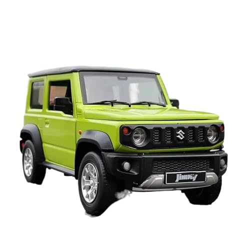 Druckgussfahrzeuge Motorfahrzeuge Simulationsautomodell Aus Zinklegierung Im Maßstab 1:18, Geeignet for Die Sammlung for Suzuki Jimny Fertiges Modellauto(Green) von PIPJLCGE