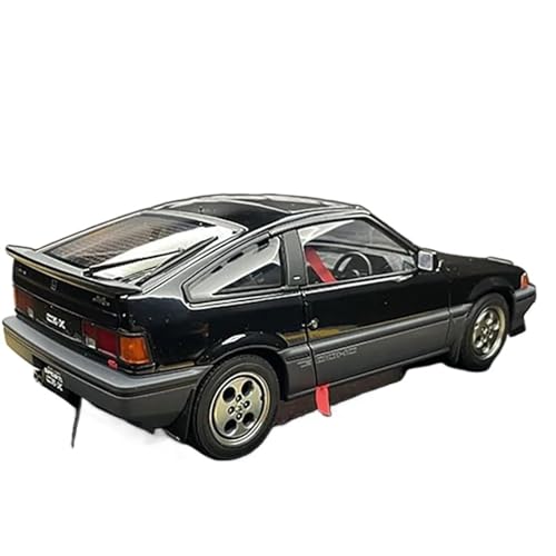 PIPJLCGE Druckgussfahrzeuge Motorfahrzeuge 1:18 Für Honda Ballade Sports CRX SI, Druckgussfahrzeug, Miniaturmaßstab, Statisches Automodell, Sammlung Fertiges Modellauto von PIPJLCGE