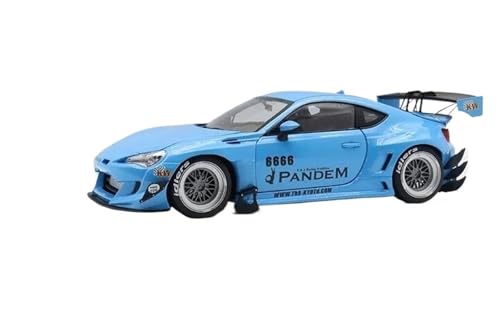 PIPJLCGE Druckgussfahrzeuge Motorfahrzeuge 1:18 Simulationsautomodell Aus Zinkdruckgusslegierung, Geeignet for Die Sammlungsanzeige for Toyota GT86 Fertiges Modellauto(Blue) von PIPJLCGE