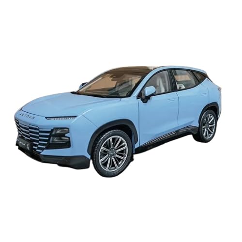 Druckgussfahrzeuge Motorfahrzeuge 1:18 Simulationsautomodell Aus Zinkdruckgusslegierung, Geeignet for Die Sammlungsausstellung for Chery Jetour SUV Fertiges Modellauto(Blue) von PIPJLCGE