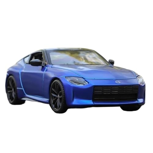 Druckgussfahrzeuge Motorfahrzeuge 1:24 Simulationsautomodell Aus Zinkdruckgusslegierung, Geeignet for Die Sammlungsanzeige for Nissan Z 2023 Fertiges Modellauto(Blue) von PIPJLCGE