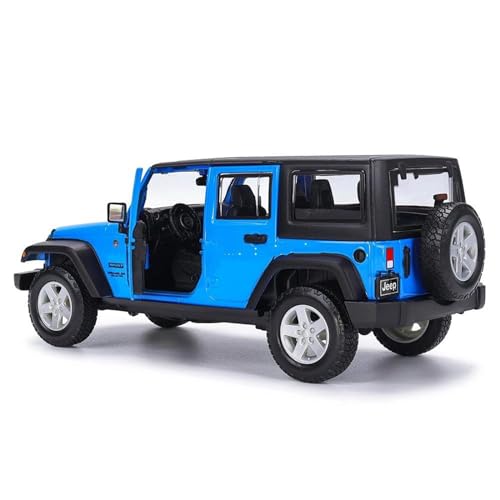 Druckgussfahrzeuge Motorfahrzeuge 1:24 for Jeep Wrangler 2015 Diecast Modell Auto Simulation Legierung Auto Modell Handwerk Dekoration Sammlung Spielzeug Fertiges Modellauto(Size:B) von PIPJLCGE