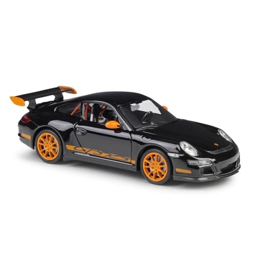 PIPJLCGE Druckgussfahrzeuge Motorfahrzeuge 1:24 for Porsche 911 GT3 RS, Metalllegierung, Simulation, Nachbildung, Automodell, Fahrzeug, Top-Sammlerstücke Fertiges Modellauto (Size : Black) von PIPJLCGE