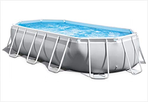 Intex 16FT6IN X 9FT X 48IN PRISM FRAME OVAL POOL - Ovaler Prismrahmen Pool - Schwimmbad - Freizeit, Entspannung, Schwimmen, Familienspaß, Partys, kleine Schwimmwettbewerbe - 122 cm hoch Intex 16FT6IN X 9FT X 48IN PRISM FRAME OVAL POOL - Ovaler Prismrahmen Pool - Schwimmbad - Freizeit, Entspannung, Schwimmen, Familienspaß, Partys, kleine Schwimmwettbewerbe - 122 cm hoch von Intex