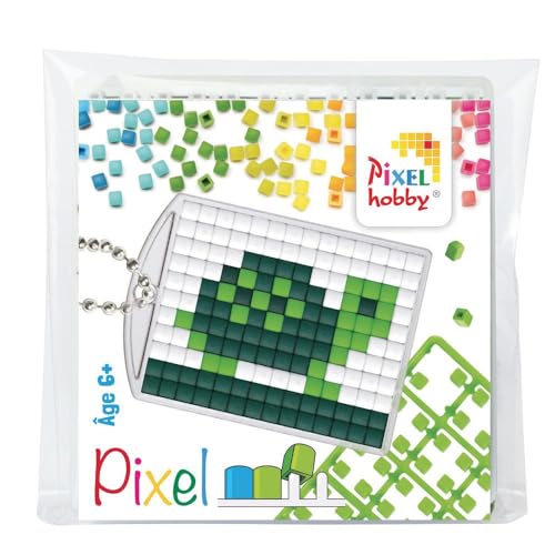 PIXEL Kreatives Set Schlüsselanhänger 4 x 3 cm – Schildkröte von PIXEL