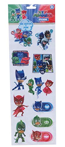 CYP- Stickers PJ Masks, entfernbar, groß, mehrfarbig (ST-20-PJ) von PJ Masks